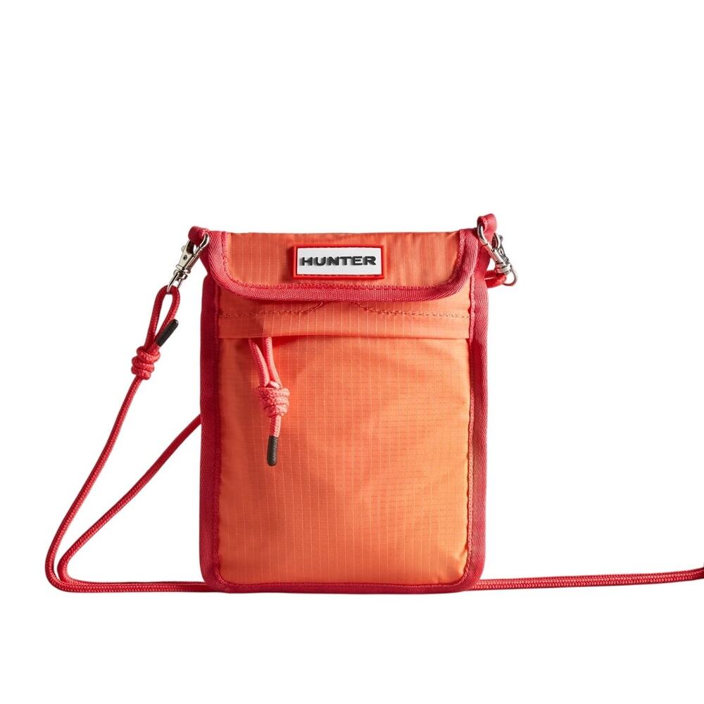 Hunter Packable Orange Phone Pouch - New